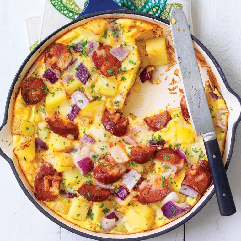 Frittata Espanhola de Chouriço