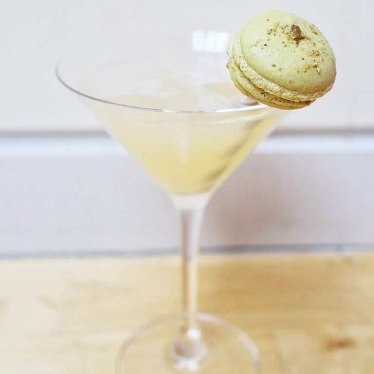 Cocktail Macaron Martini