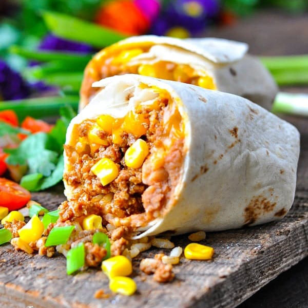 A receita mais fácil de Burrito!