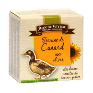 Jean de Veyrac Duck Terrine with Olives 65g