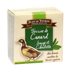 Jean de Veyrac Duck Terrine with Sage and Chives 65g