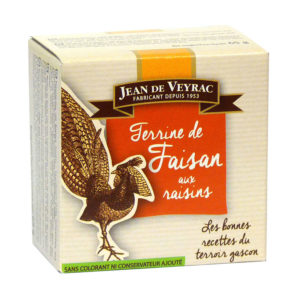 Jean de Veyrac Pheasant Terrine with Grapes 65g