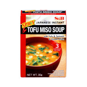 S&b Japanese Instant Spicy Tofu Miso Soup  30g