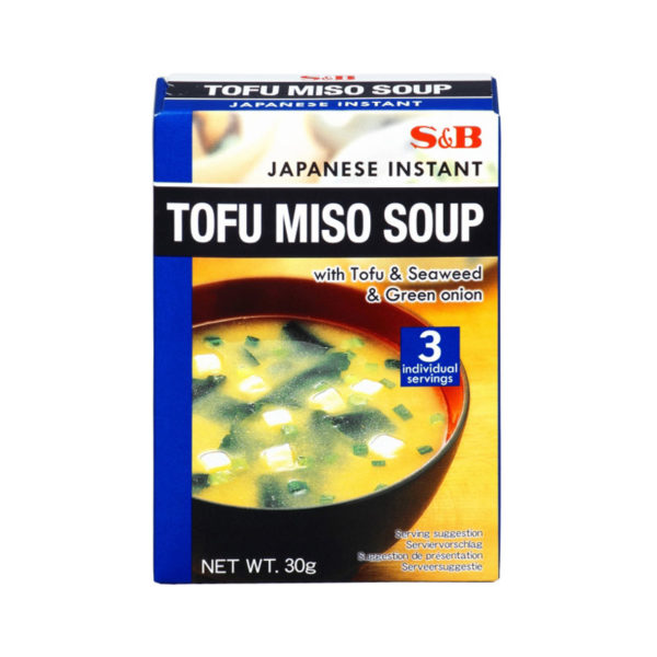 Sopa Instantanea Tofu Miso S&B 30g