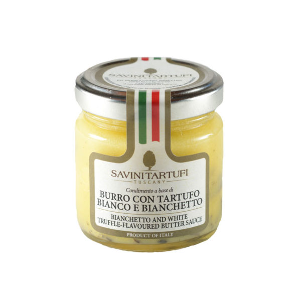 Savini Bianchetto And White Truffle Flavored Butter Sauce 30g