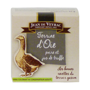 Jean de Veyrac Goose Terrine with Pear and Truffle Juice 65g