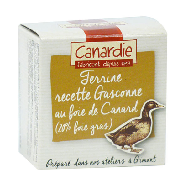 Canardie Gascony Terrine with Duck Foie Gras 65g