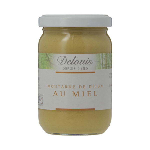 Delouis Organic Dijon Mustard with Honey 200g