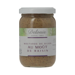 Delouis Organic Mustard with Grape Must 200g