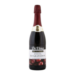 De Vina Sparkling Red Grape Drink 750ml
