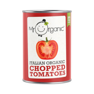Mr Organic Chopped Tomato 400g