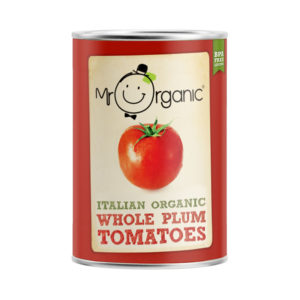 Mr Organic Whole Peeled Tomato  400g