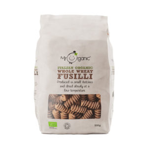 Mr Organic Whole Wheat Fusilli Pasta 500g