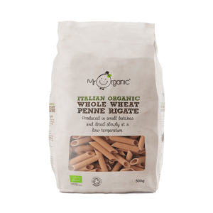 Mr Organic Whole Wheat Penne Pasta 500g