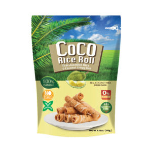 Coco Rice Roll Durian Flavour 100g