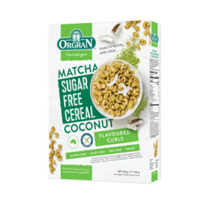 Orgran Sugar Free Matcha and Coconut Cereal 200g