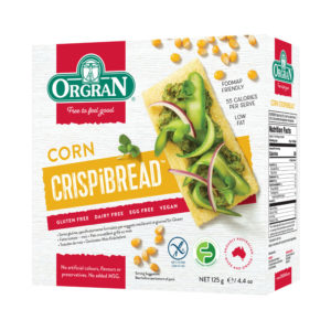 Orgran Corn Crispbread 125g