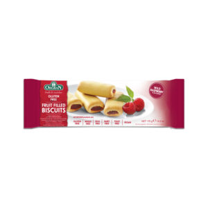 Orgran Wild Raspberry Fruit Filled Biscuits 175g