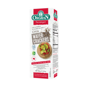 Orgran Chia Wafer Crackers 100g