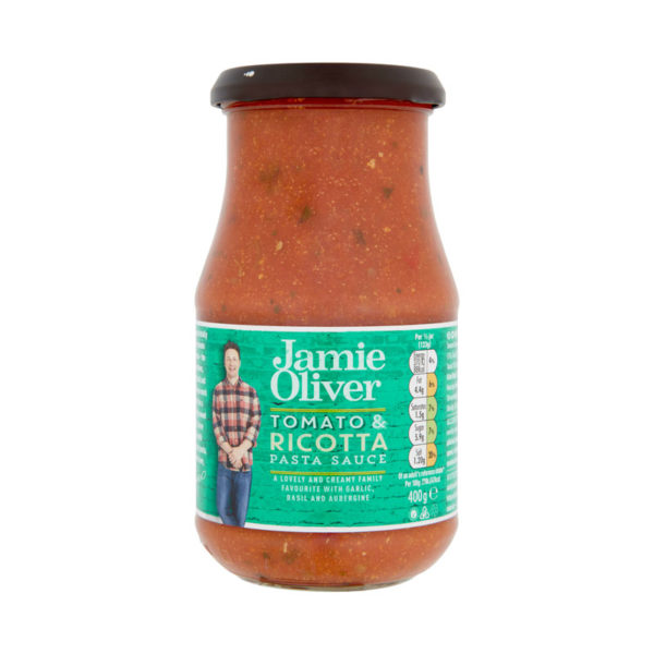 Jamie Oliver Tomato and Ricotta Cheese Pasta Sauce 400g