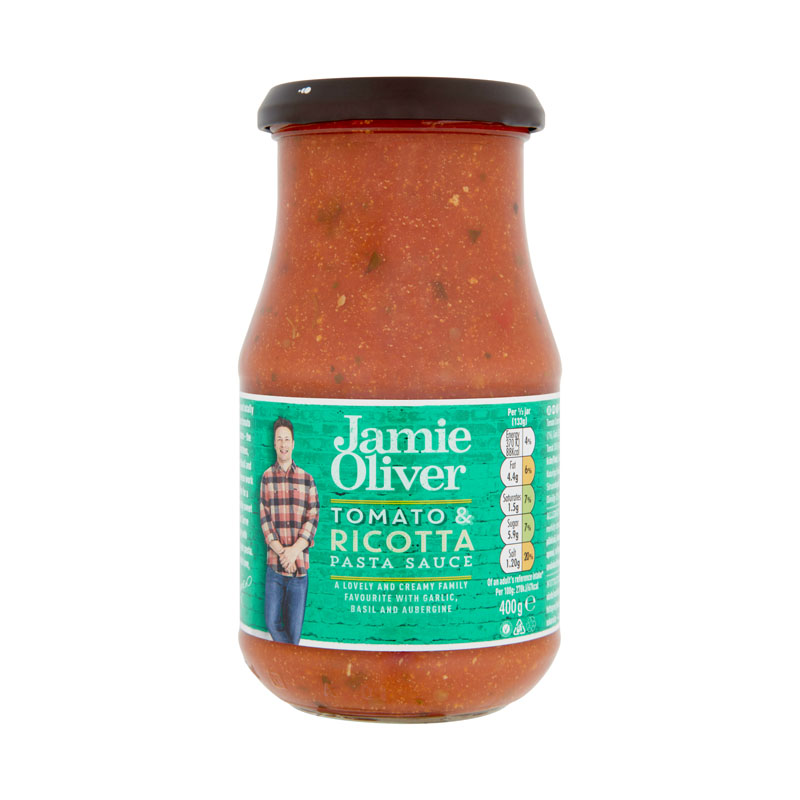 Jamie Oliver and Ricotta Cheese Pasta Sauce 400g