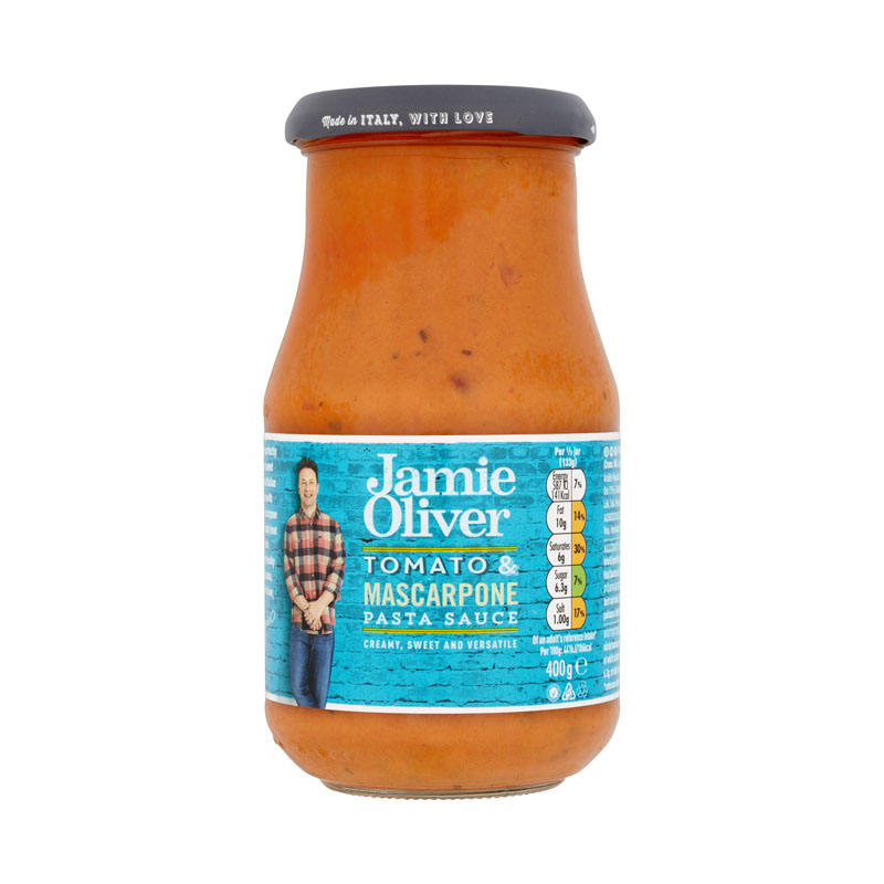 Jamie Oliver Tomato and Marscapone Cheese Pasta Sauce 400g