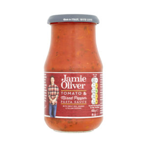 Molho para Massa de Tomate e Mistura de Pimentos Jamie Oliver 400g