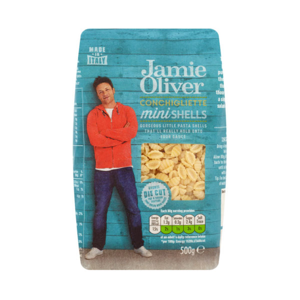 Massa Mini Conchas Conchigliette Jamie Oliver 500g