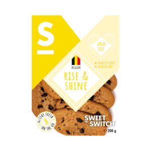 Sweet Switch Rise & Shine Sugar Free Biscuits 200g