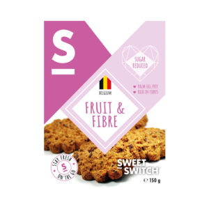 Sweet Switch Fruit and Fibre Biscuts 150g