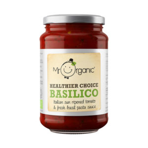 Mr Organic Healthier Choice Organic Basilico Pasta Sauce 350g