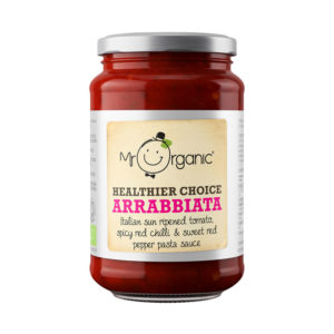 Mr Organic Healthier Choice Organic Arrabbiata Sauce 350g