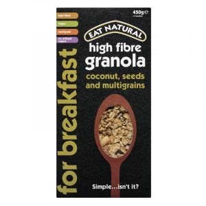 Eat Natural High Fibre Granola with Coconuts