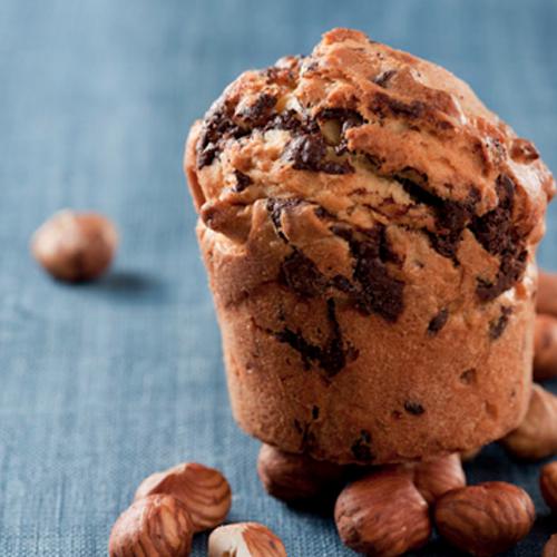 Muffin de Chocolate e Avelã