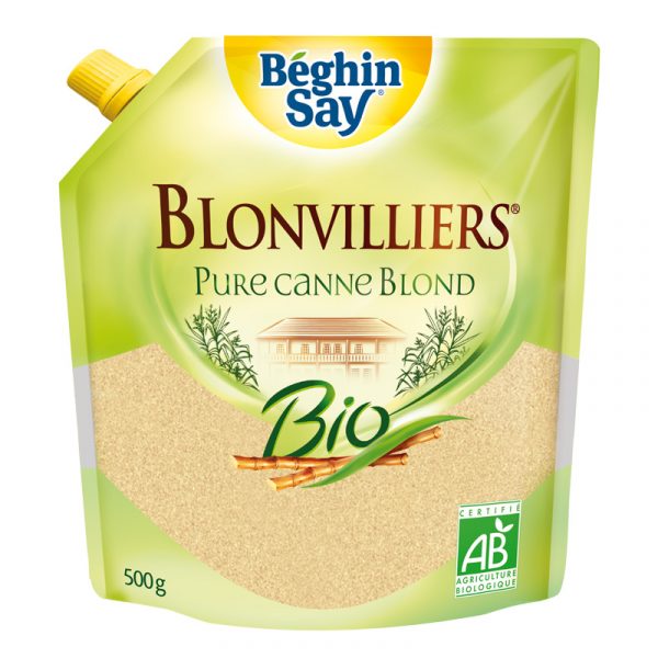 Açúcar Mascavado Doypack Biológico Blonvilliers Béghin Say 500g