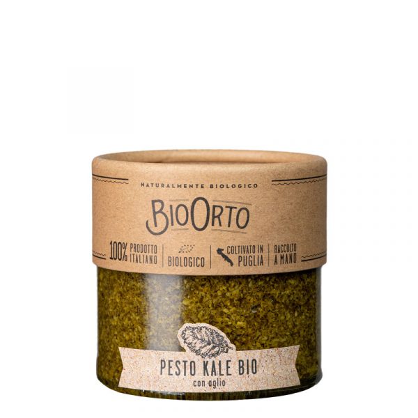 BioOrto Organic Kale Pesto with Garlic 180g