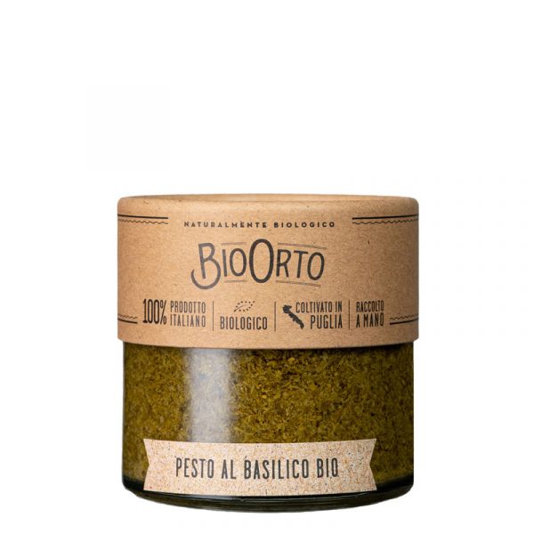 BioOrto Organic Basil Pesto 180g