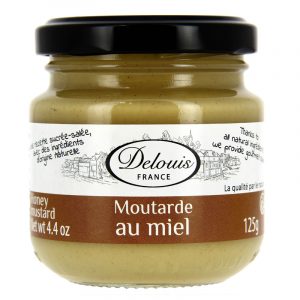 Delouis Dijon Mustard with Honey 125g