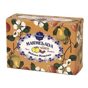Paupério Quince Jam with Wallnuts In Box 450g