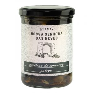 Quinta Nossa Senhora das Neves Galega Olives with Salt Oregano and Bay Leaves 435g