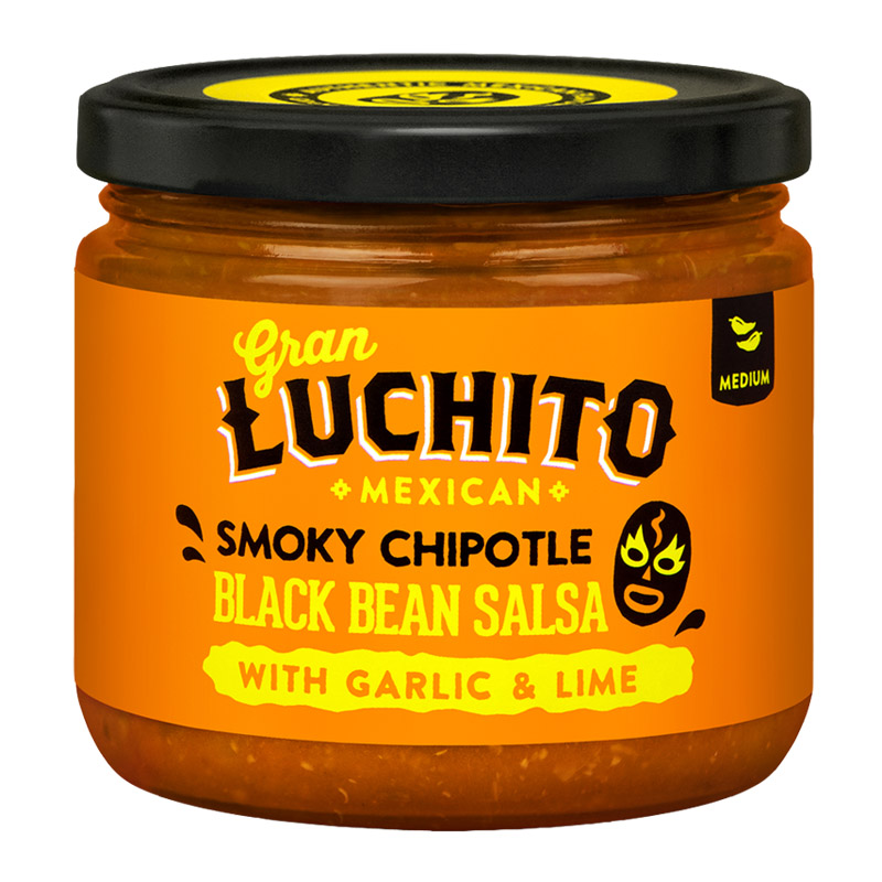 Gran Luchito Chipotle Black Bean Salsa 300g
