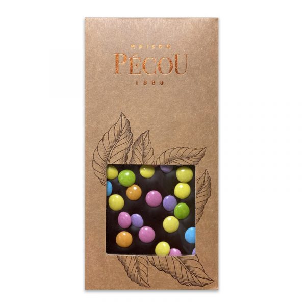 Tablete de Chocolate Preto La Pétillante 70% Maison Pécou 100g