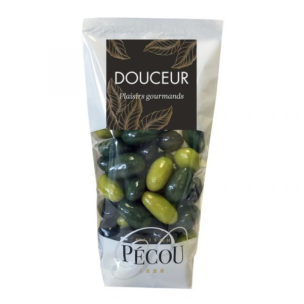 Amêndoas Chocolate Olives du Sud Douceur Maison Pécou 200g