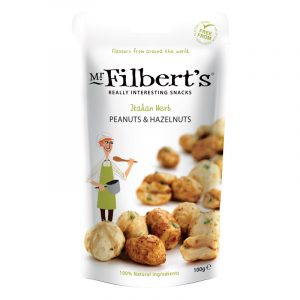 Mr. Filberts Italian Herb Peanuts & Hazelnuts 100g
