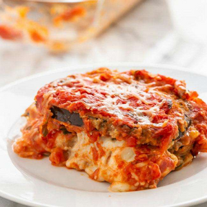 Eggplant Parmigiana with Balsamic Icing