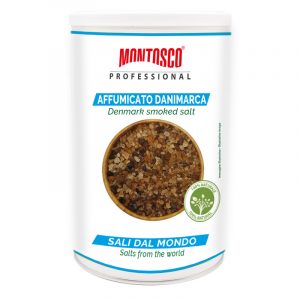 Montosco Large Tube of Smoked Salt from Denmark   1100g