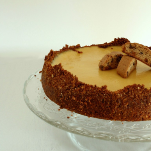 Cheescake com Cantucci e Vinsanto