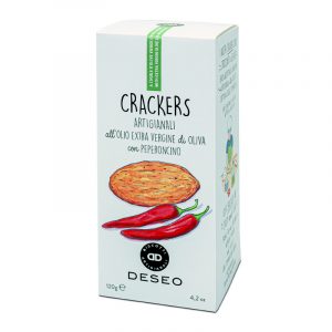 Crackers de Azeite Virgem Extra com Chilli Deseo 120g
