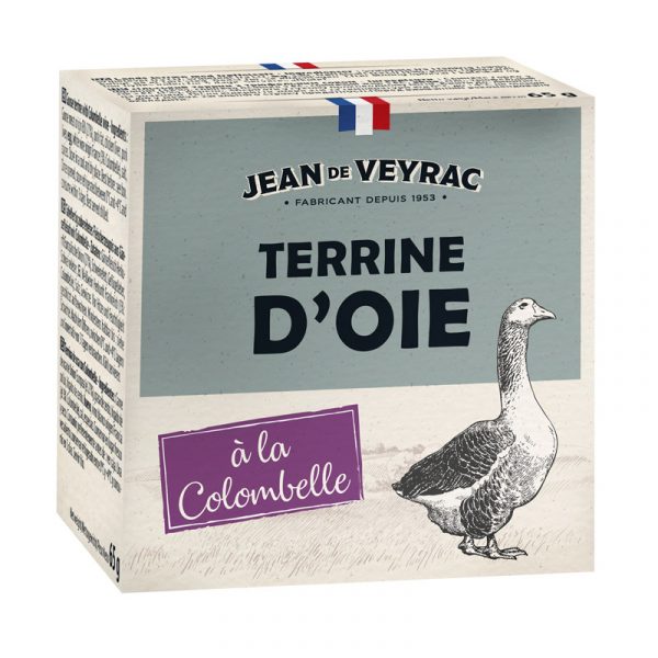 Jean de Veyrac Goose Terrine with Colombelle Wine 65g
