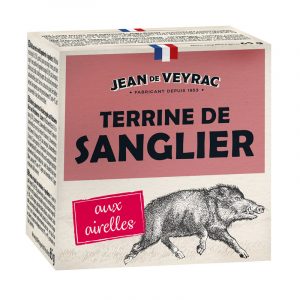 Jean de Veyrac Wild Boar Terrine with Lingonberries 65g